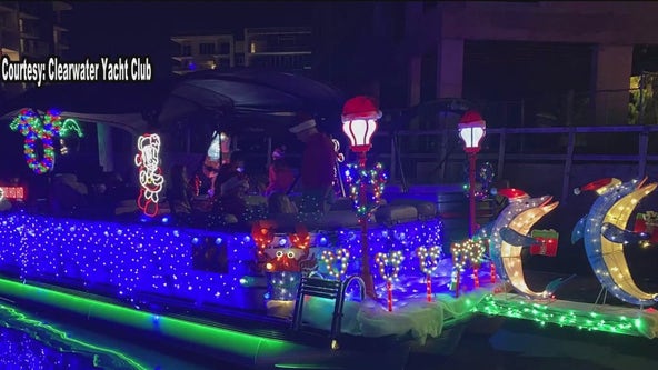 Clearwater Yacht Club boat parade this weekend