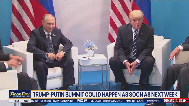 Trump, Putin meeting could happen as soon as next week