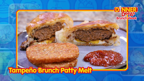 Tampeño Brunch Patty Melt | Dinner DeeAs Brunch Week