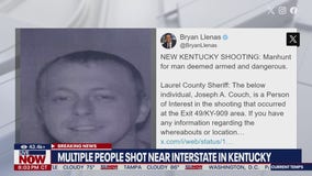 Kentucky highway shooting 'person of interest'