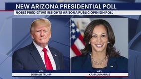 Trump leads Harris in new Arizona presidential poll