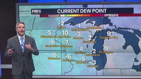 Can the dew point drop below zero?