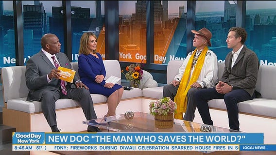 Behind the scenes of 'The Man Who Saves The World'