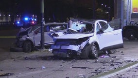 Deadly high-speed crash caught on camera on Chicago's South Side