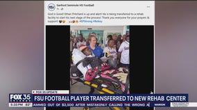 FSU's Ethan Pritchard leaves hospital, begins rehab after mistaken identity shooting