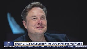 Elon Musk calls to delete entire US government agencies