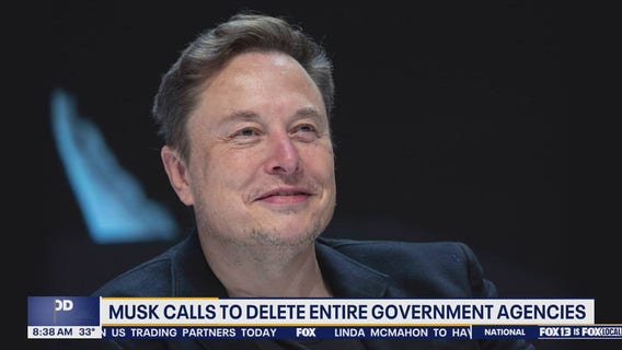Elon Musk calls to delete entire US government agencies