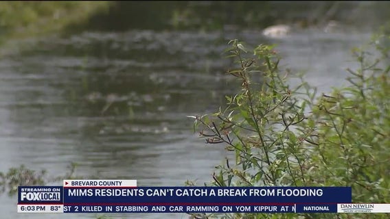 Can't catch a break: Mims residents worried about flooding