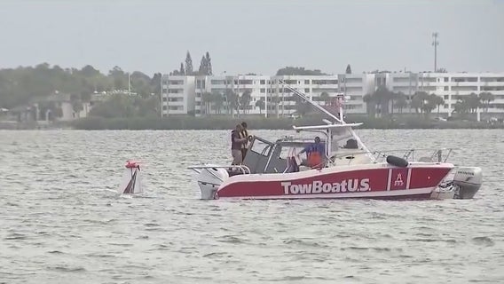 2 people, 1 dog survive small plane crash into Indian River in Melbourne Beach, officials say