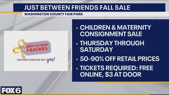 Washington, Ozaukee Counties' pop-up children's consignment sale returns