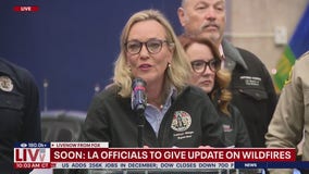 LA officials give update on raging wildfires