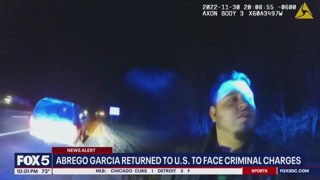 Kilmar Abrego Garcia returned to US to face criminal charges, says DOJ