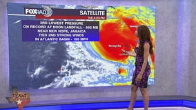Tropical weather update - Hurricane Melissa makes landfall in Jamaica