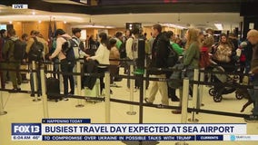 Busiest travel day expected at SEA Airport