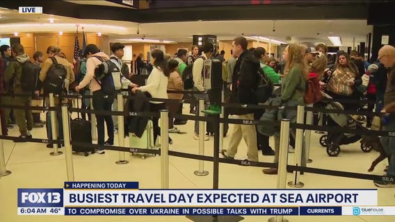 Busiest travel day expected at SEA Airport