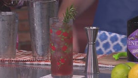 The cocktail guru shows off summer and Olympic-themed drinks