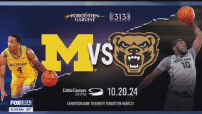 University of Michigan, Oakland University to play in charity exhibition game