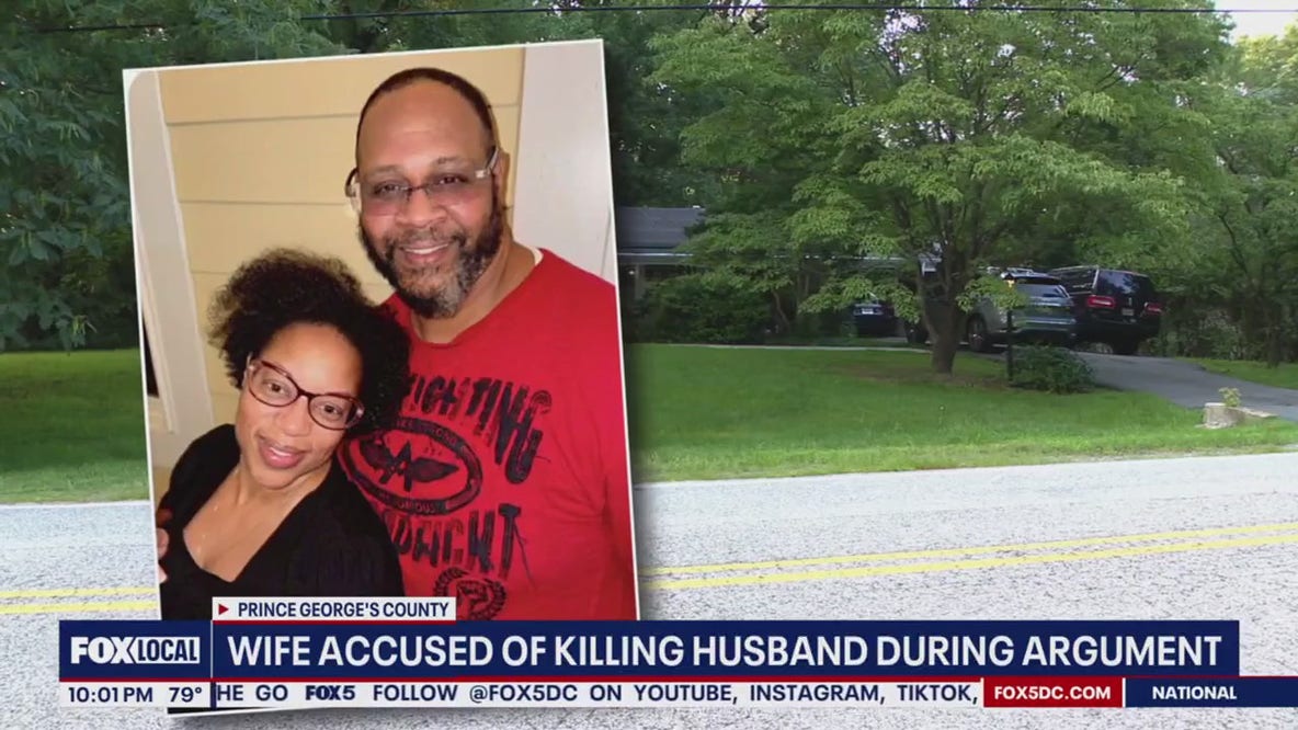 Woman accused of fatally shooting husband in Bowie home