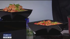 Chef Bugattii makes special sauce for shrimp & grits brunch menu