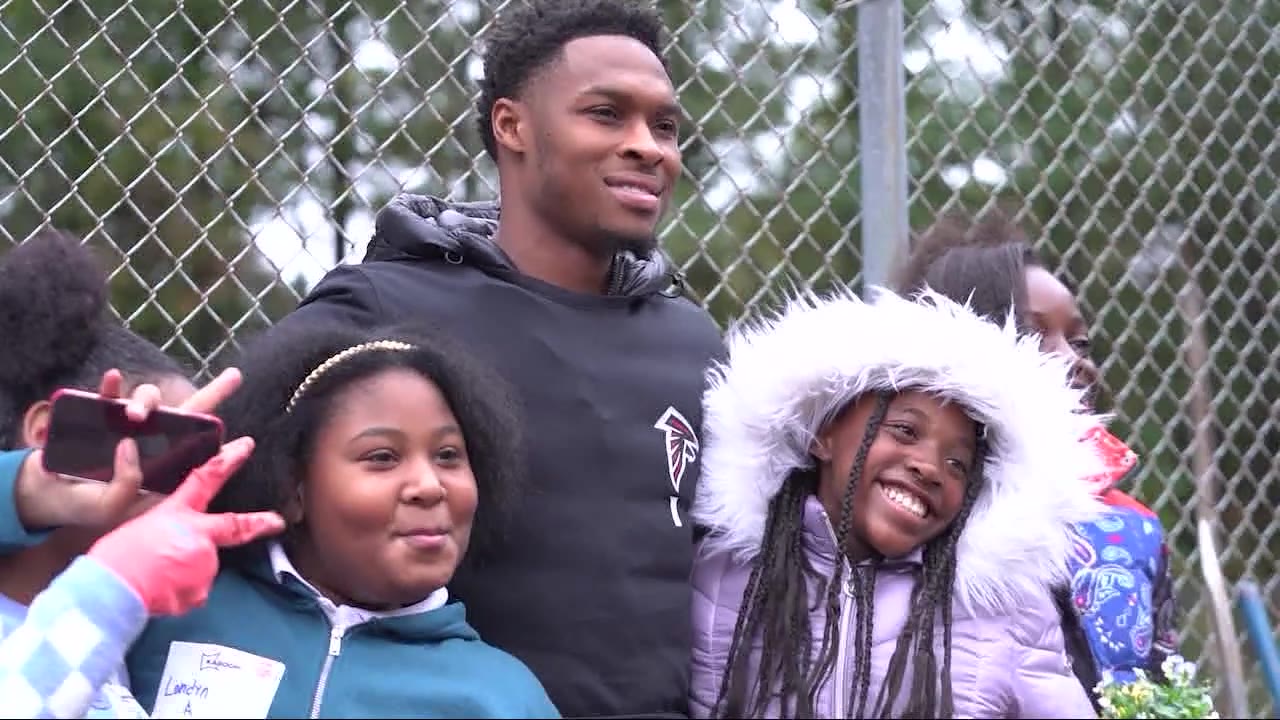 Falcons build new playground to fight play inequity