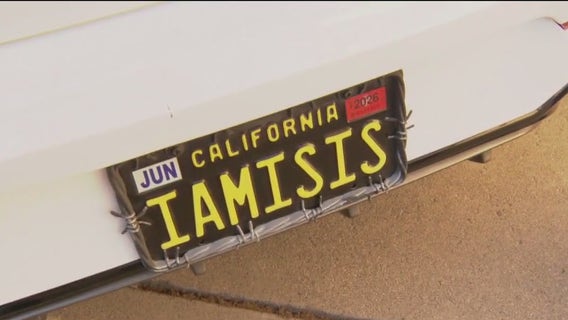 DMV revokes personalized California license plate