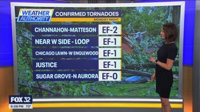 At least 19 tornadoes touched down in Chicago area Monday night