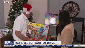 FOX 13 Les Schwab Toy Drive underway