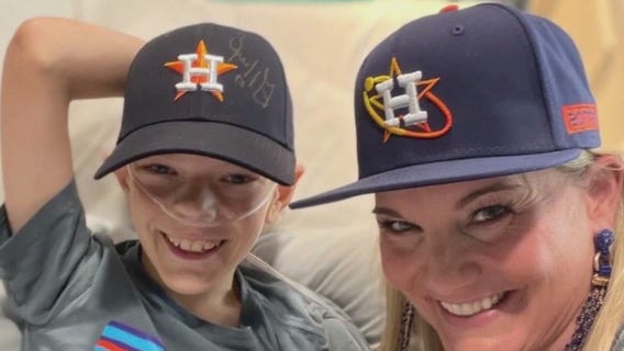 Parents honor late son at Astros Opening Day
