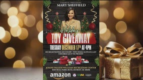 Mary Sheffield & Barry Goodman Host Toy Drive for Kids