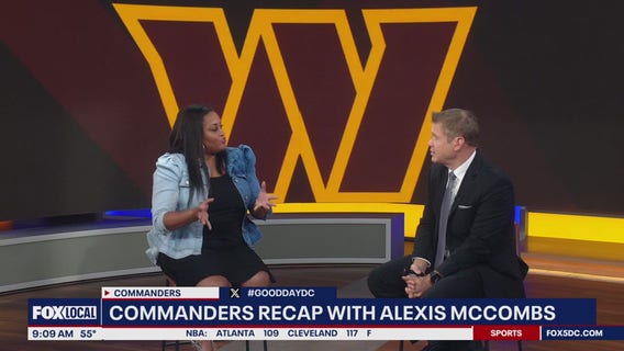 Commanders Recap with Alexis Mccombs