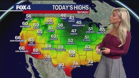 Dallas weather: Nov. 1 morning forecast