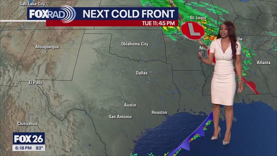Houston weather: Next cold front arrives Tuesday