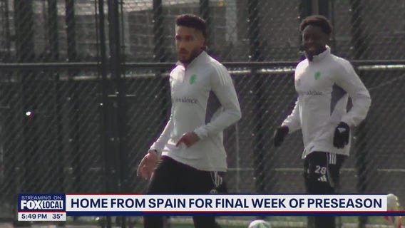 Sounders home from Spain for final week of preseason