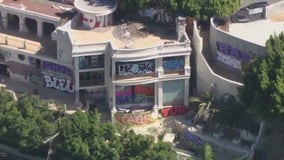 Second Hollywood Hills mansion hit by taggers