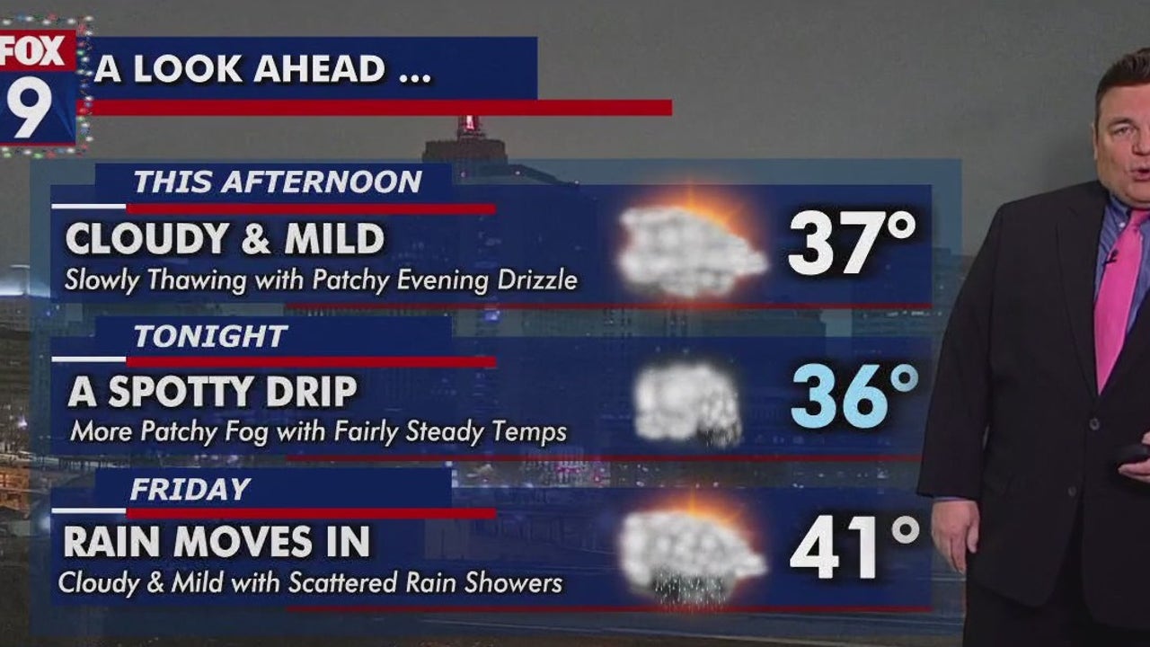 MN Weather: Gray Thursday Leads To Rainy Friday | FOX 9 Minneapolis-St ...