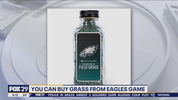 You can buy grass from an Eagles game