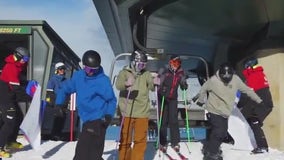 Ski season begins with winter storm warning