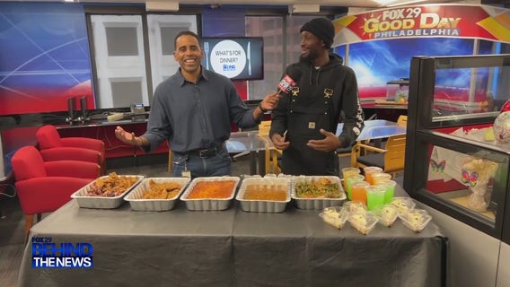 FOX 29 Behind The News: What's For Dinner? - Chef 2 The Max Catering