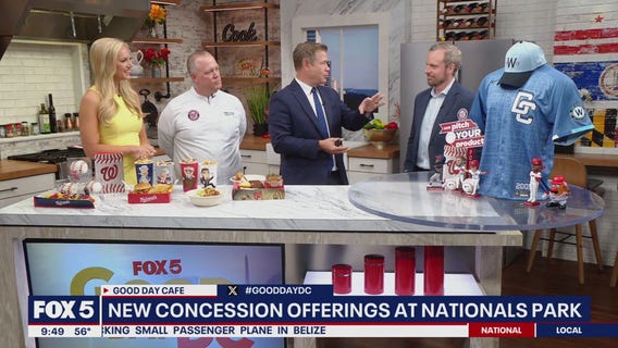 New concession offerings at Nationals Park