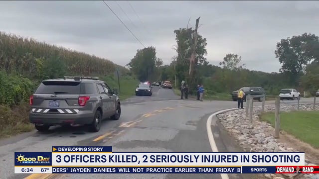 3 officers killed, 2 critical in York County shooting: officials