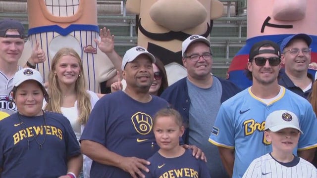 Brewers, Aurora reunite pediatric patients for another surprise