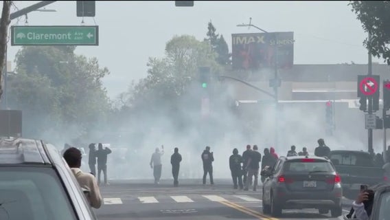Video: Daytime sideshow in Oakland's Rockridge neighborhood