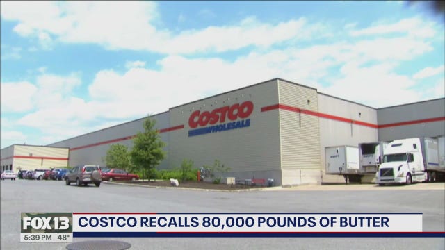 80,000 pounds of Costco butter recalled for lacking disclaimer about milk