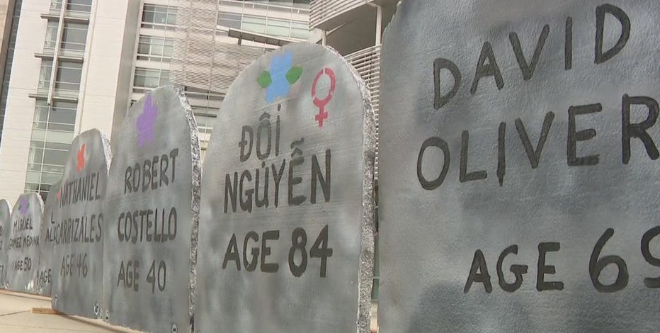 Memorials for 197 homeless who died in Santa Clara County