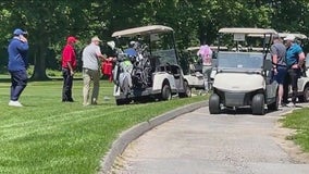 Man arrested for golf course fight