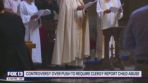 Controversy over push to require clergy to report child abuse