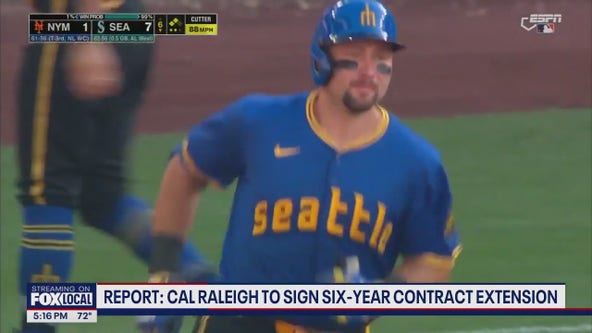 Seattle Mariners officially announce six-year extension for Cal Raleigh