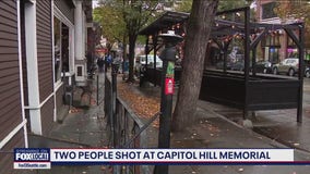 2 shot at memorial in Seattle's Capitol Hill neighborhood