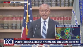 Prosecutors discuss NYC Mayor Adams indictment