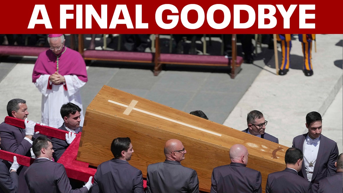 Pope Francis’s coffin ushered to St. Peter's Basilica as funeral mass ends